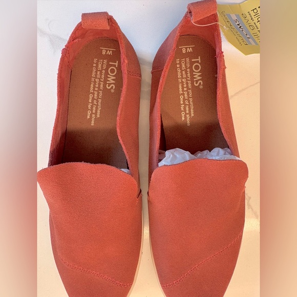 TOMS • Women's Suede Loafers • Size 8 • NWT - Picture 3 of 7